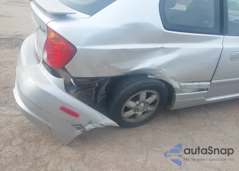 2005 Hyundai Accent Gls/Gt from USA, damaged, VIN KMHCG35CX5U326753